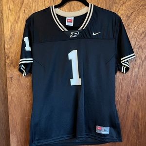 NIKE Purdue Black Football Jersey